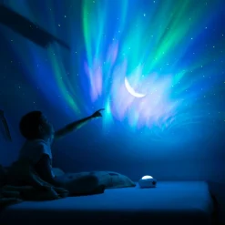 Projektor LED RGBW MARY'S UFO GALAKTYKA z pilotem