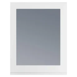 Przeszklony front drzwi PIANO 60x76,5 biały mat