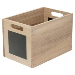 Pudełko do przechowywania z tabliczką kredową