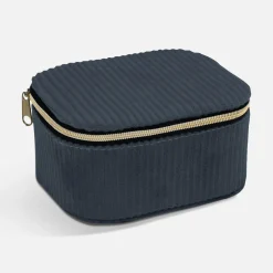 Pudełko na biżuterię czarne 11x9x6 cm