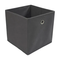 Pudło składane do przechowywania szare 30x30x30 cm