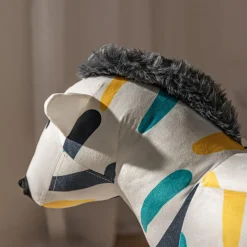 Puf kolorowy zebra TREMY