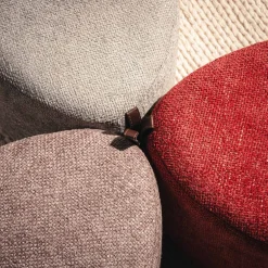 Puf mały serce czerwony ILLON