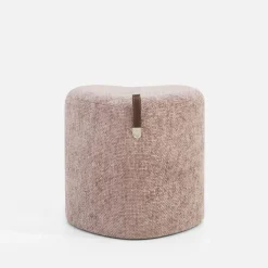 Puf mały serce fioletowy ILLON