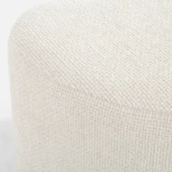 Puf mały serce kremowy ILLON