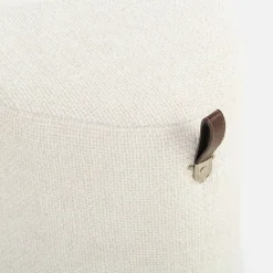 Puf mały serce kremowy ILLON