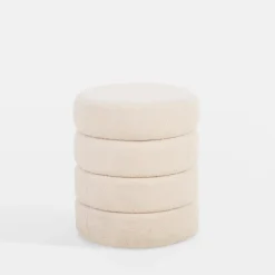 Puf okrągły boucle IXIS