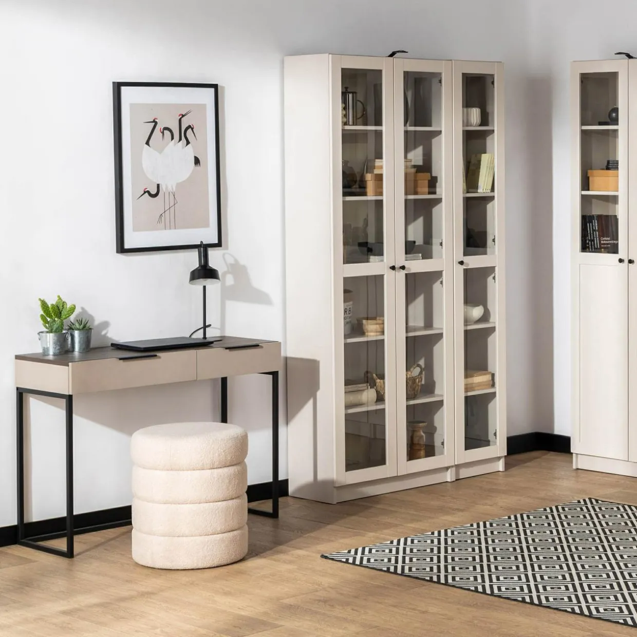 Puf okrągły boucle IXIS