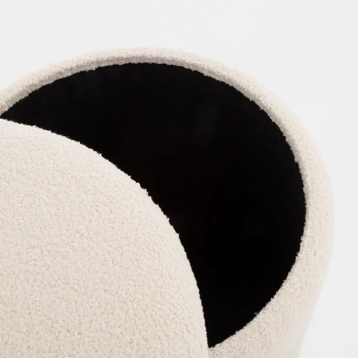 Puf okrągły boucle IXIS