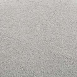 Puf okrągły boucle jasnoszary IQOMO