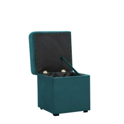 Puf otwierany TOP zielony