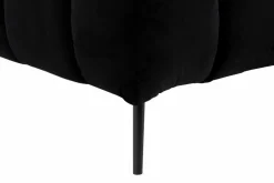 Puf pikowany czarny GAPPA