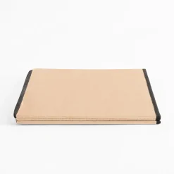 Puf składany beżowy 38x37.5 cm