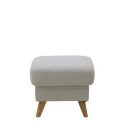 Puf szary z pojemnikiem BODO