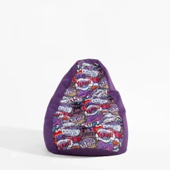 Puf z komiksowym wzorem DRUK WOW L