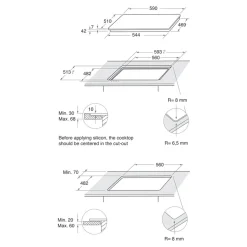 Płyta gazowa WHIRLPOOL GOB 616/NB