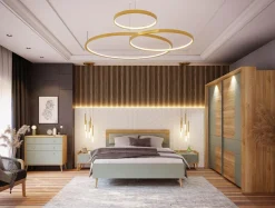 Rama łóżka WHENUA 140x200 cm