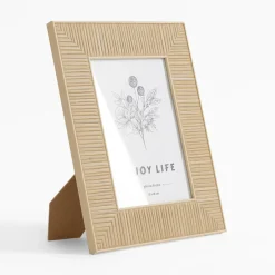 Ramka boho na zdjęcie 13x18 cm brązowa