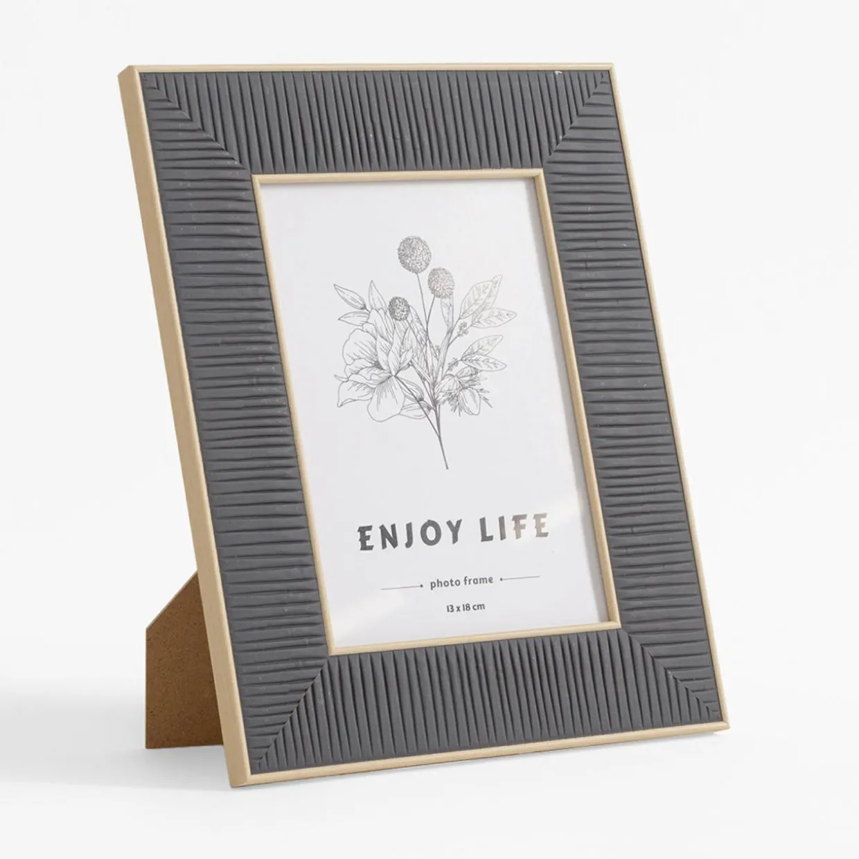 Ramka boho na zdjęcie 13x18 cm czarna