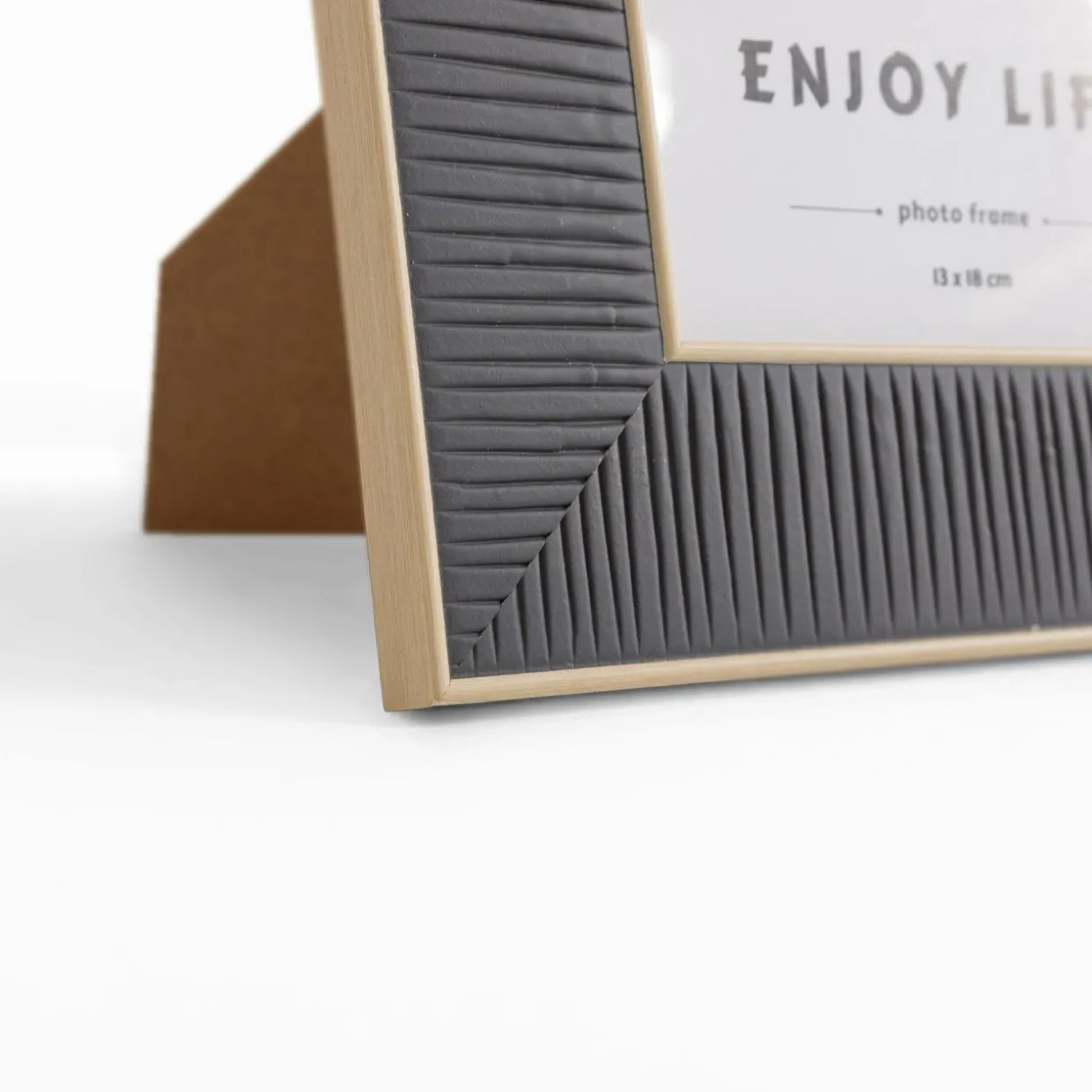 Ramka boho na zdjęcie 13x18 cm czarna