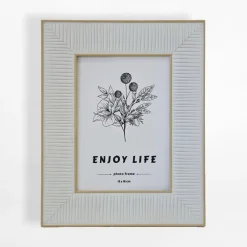 Ramka boho na zdjęcie 13x18 cm biała