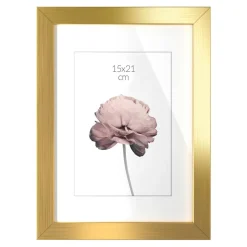 Ramka na zdjęcie 15x21 złota PRAGUE