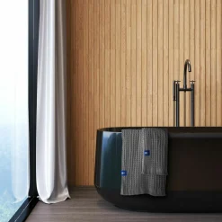 Ręcznik bambusowy antracytowy SOFT WAFEL BAMBOO SPA 50x80 cm