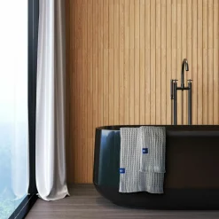 Ręcznik bambusowy srebrny SOFT WAFEL BAMBOO SPA 50x80 cm