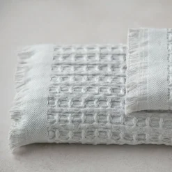 Ręcznik bambusowy srebrny SOFT WAFEL BAMBOO SPA 80x160 cm