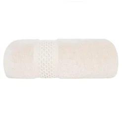 Ręcznik bawełniany ASTI kremowy 70x140 cm