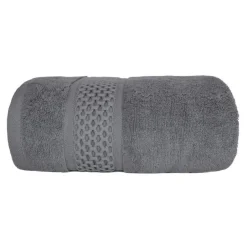 Ręcznik bawełniany ASTI popielaty 50x90 cm