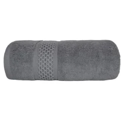 Ręcznik bawełniany ASTI popielaty 70x140 cm