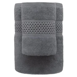 Ręcznik bawełniany ASTI popielaty 70x140 cm