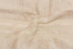 Ręcznik bawełniany beż CAROLINE 70x140 cm