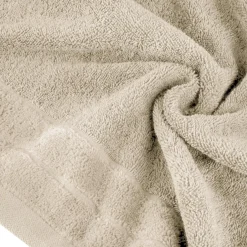 Ręcznik bawełniany beżowy DAMLA 70x140 cm