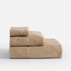 Ręcznik bawełniany beżowy GOLD NEW 30x50 cm