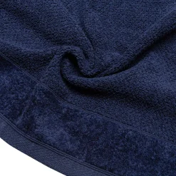 Ręcznik bawełniany ciemnoniebieski VITO 50x90 cm
