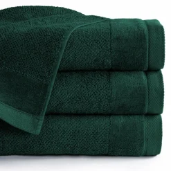 Ręcznik bawełniany ciemnozielony VITO 30x50 cm