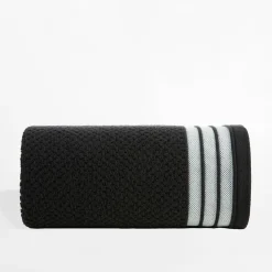 Ręcznik bawełniany czarny MADLEN 70x140 cm