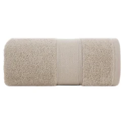 Ręcznik bawełniany do kąpieli beżowy LIANA 70x140 cm