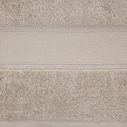 Ręcznik bawełniany do kąpieli beżowy LIANA 70x140 cm