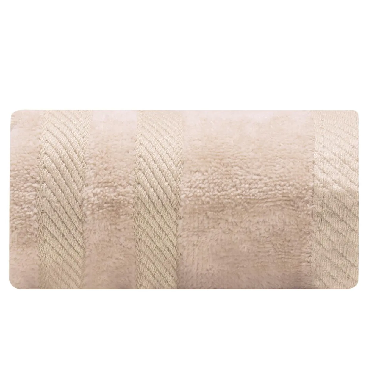 Ręcznik bawełniany do rąk beż CAROLINE 30x50 cm