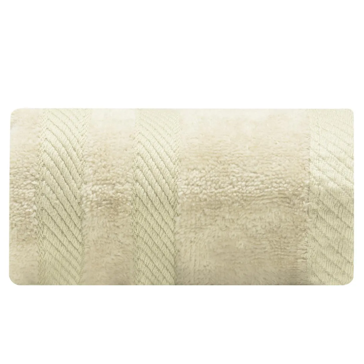 Ręcznik bawełniany do rąk krem CAROLINE 30x50 cm