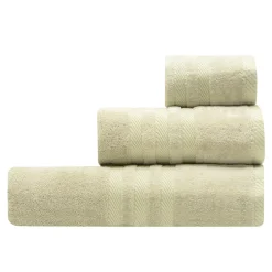 Ręcznik bawełniany do rąk krem CAROLINE 30x50 cm