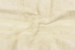 Ręcznik bawełniany do rąk krem CAROLINE 30x50 cm