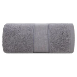 Ręcznik bawełniany do rąk srebrny LIANA 30x50 cm