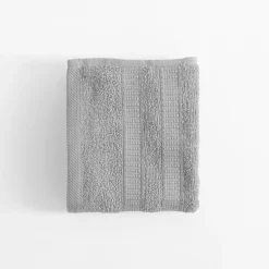 Ręcznik bawełniany do rąk szary TULSA 30x50 cm