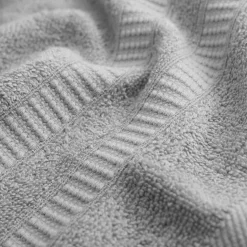 Ręcznik bawełniany do rąk szary TULSA 30x50 cm