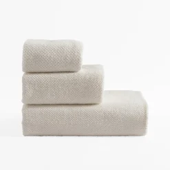 Ręcznik bawełniany ecru BOVI 70x140 cm
