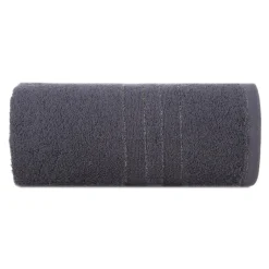Ręcznik bawełniany grafitowy GALA 50x90 cm